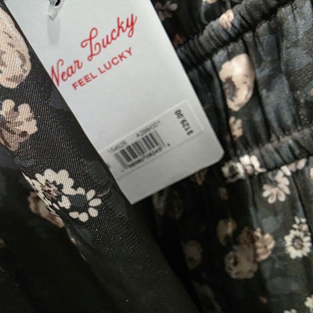 Lucky Brand.Long sleeve floral midi dress - Picture 9 of 11